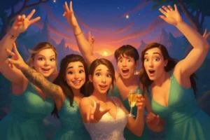 Dreamr photobooth cartoon